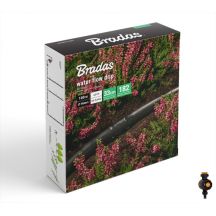 BRADAS WĄŻ KROPLUJĄCY WATER FLOW DRIP ZESTAW 100m Z ZEGAREM PRZEPŁYWU WODY