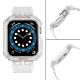 4. Pasek z etui ochronnym Protect Strap Band do Apple Watch 42 / 44 / 45 mm opaska obudowa pancerna - przezroczysty
