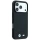 4. Etui BMW M Blue Perfo Metal Logo MagSafe na iPhone 18 Pro / 17 Pro - czarne