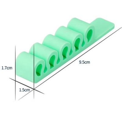 4. Silikonowy organizer biurowy - pomarańczowy