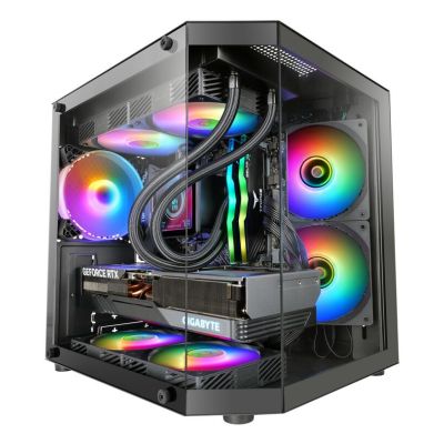 6. TACENS MARS MC-3TLITE 1X120 FRGB FAN mATX- obudowa