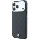2. Etui BMW Sign Deboss Quilted Metal Logo MagSafe na iPhone 18 Pro Max / 17 Pro Max - ciemnoszare