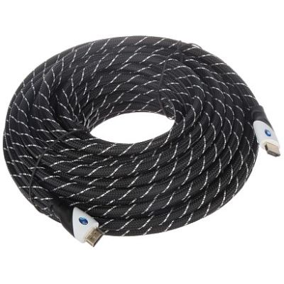 HDMI – HDMI kabelis 20m sidabrinis (HDMI-20-PP)
