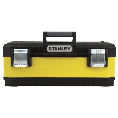 Stanley 1-95-614 pudełko na narzędzia Przybornik Metal, Plastik Czarny, Żółty