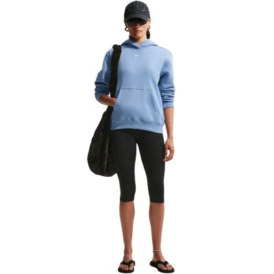 6. Bluza damska Nike Studio Fleece Medium Weight jasnoniebieska IM8100 486