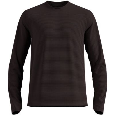 Bluza z półgolfem męska Odlo ESSENTIAL THERMAL Mid Layer brązowa