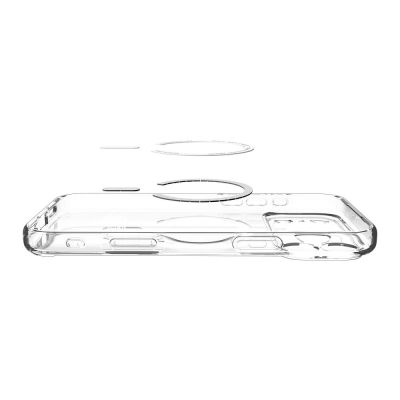 7. Etui Spigen Ultra Hybrid MagSafe na iPhone 17 Pro - białe