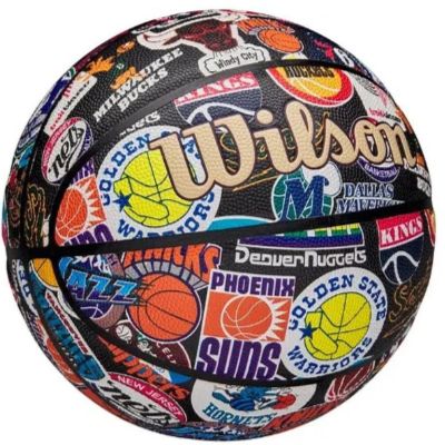 6. PIŁKA DO KOSZYKÓWKI WILSON NBA ALL TEAM RETRO BSKT R.7