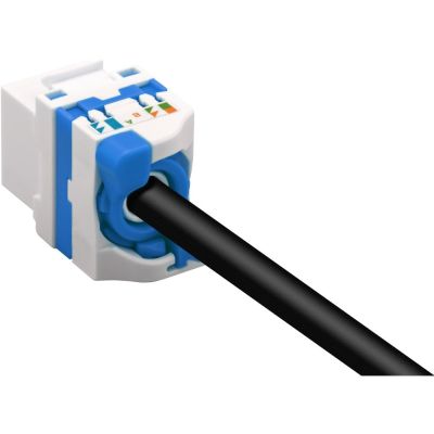 4. TECHLY SAMOZACISKOWY MODUŁ KEYSTONE RJ45 KAT.6A U/