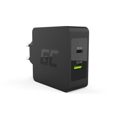 GREEN CELL ŁADOWARKA SIECIOWA USB-C 45W PD + USB