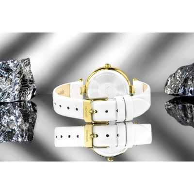 8. Zegarek Damski Giewont Sapphire Złoto Srebrny GW9890-A2