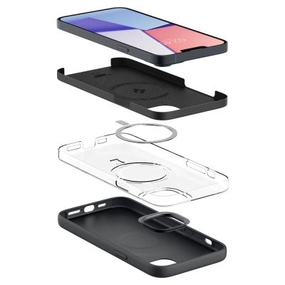 2. Etui Spigen Silicone Fit Mag z MagSafe na iPhone 14 Plus - czarne