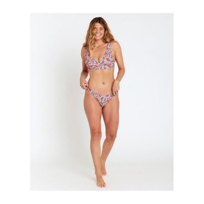 4. Majtki kąpielowe RIP CURL Las Flores Full Pant turkusowe