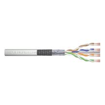 Kabel typu linka DIGITUS  kat.6, SF/UTP, AWG 26/7,LSOH, 305m, szary, szpula