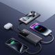 10. Powerbank Joyroom JR-PBF19 22.5W 10000mAh z dwoma wbudowanymi kablami - czarny