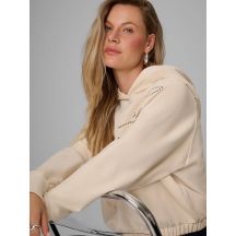 Bluza z kapturem, z aplikacją z dekoracyjnych jetów damska 4F 4FWAW26TSWSF2670-12S