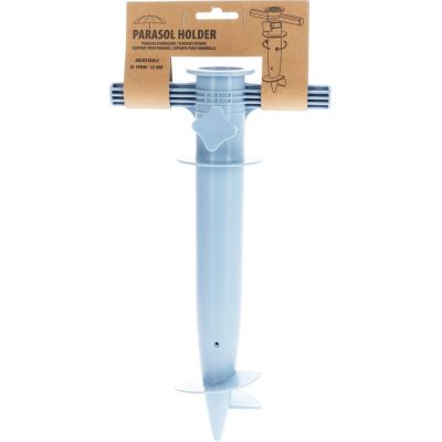 17. PODSTAWA BAZA DO PARASOLA 30x17x6CM SZARA