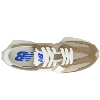 3. Sneakersy damskie/męskie New Balance 327 buty sportowe zamszowe brązowe (U327CH)