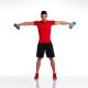 Zestaw hantli Body Sculpture SMART 19 kg BW 108T - 1,5 kg, 3 kg i 5 kg w poręcznym stojaku
