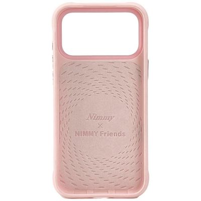 6. Etui Nimmy Cool&Cute 2.0 Rabbit na iPhone 17 Pro Max - różowe
