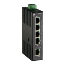Przemysłowy przełącznik FE LevelOne 5-portowy + DIN 100Mbps