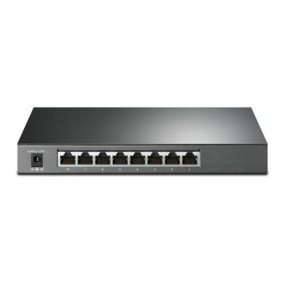 3. TP-Link JetStream TL-SG2008P przełącznik sieciowy Zarządzany L2/L2+ Gigabit Ethernet (10/100/1000) Obsługa PoE Czarny
