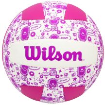 PIŁKA SIATKOWA WILSON STAMP VB FIOLETOWO BIAŁA