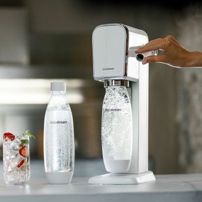 2. SodaStream Ekspres do wody Terra Biały + 1 butelka