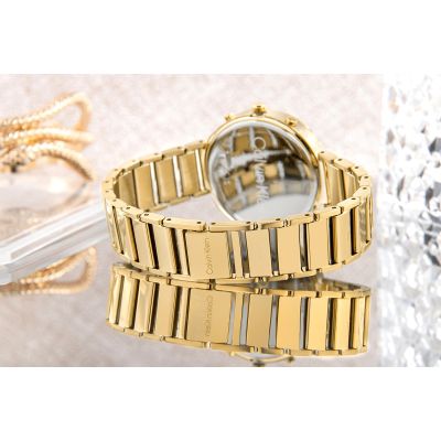 7. Zegarek Damski CALVIN KLEIN Minimalistic T Bar 25200284 + BOX