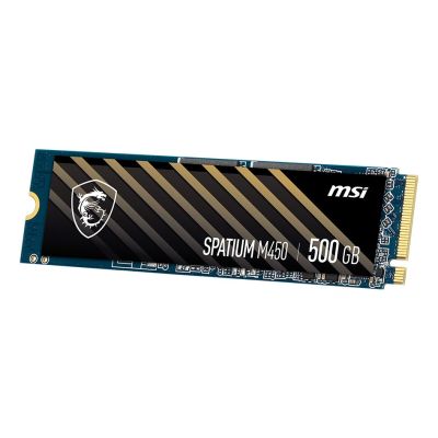 4. Dysk SSD MSI SPATIUM M450 PCIe 4.0 NVMe M.2 500GB