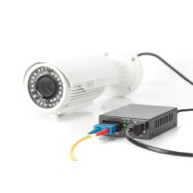 Konwerter mediów Gigabit PoE RJ45 / SC, MM, PSE