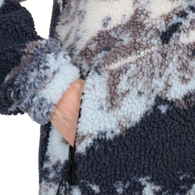 8. Bluza polarowa 4F U351 multikolor allover 4FWAW25TFLEU351 90A