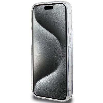 5. Etui Guess IML GCube MagSafe na iPhone 15 Pro Max - czarne