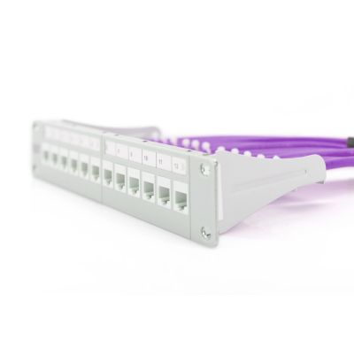 13. Digitus Kabel instalacyjny kat.6, F/UTP, Eca, AWG 23/1, LSOH, 305m, fioletowy, karton