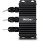 4. TRENDnet 2-portowy przemysłowy zewnętrzny przedłużacz Gbit UPoE 100m