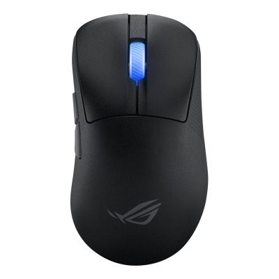 ASUS ROG Keris II Ace Wireless AimPoint Black myszka Gaming Po prawej stronie RF Wireless + Bluetooth + USB Type-A Optyczny 42000 DPI