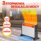 13. Extralink LCV-06 | Grzejnik konwektorowy | 2000W, 3 tryby, termostat, wentylator