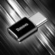 12. Adapter Baseus Mini przejściówka z micro USB na USB-C - czarny