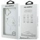 8. Etui Karl Lagerfeld IML Choupettes Karl  Script Logo MagSafe na iPhone 17 - przezroczyste