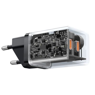 6. Ładowarka sieciowa Baseus GaN5 Pro 40W 2xUSB-C - czarna