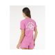 2. Koszulka damska RIP CURL Surf Puff Party Pack Relaxed różowa