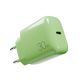 5. Ładowarka sieciowa Puro Pro Lite 30W USB-C  - zielona