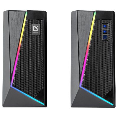 2. GŁOŚNIKI DEFENDER SOLAR 3 2.0 BLUETOOTH 10W LED USB