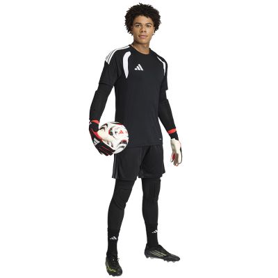 3. Legginsy bramkarskie męskie adidas Padded Goalkeeper Baselayer Long czarne JZ9224