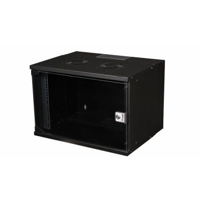 2. Equip EWM-07-5440-B stojak 7U Szafa wisząca Czarny