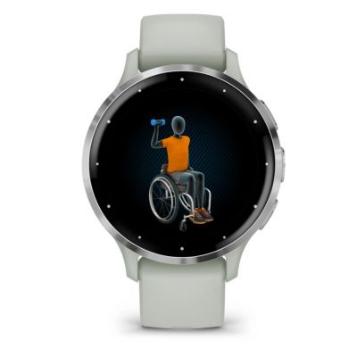 6. Zegarek Garmin Venu 3S 41mm Srebrny