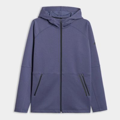 Bluza dresowa rozpinana z kapturem męska 4F 4FWAW25TSWSM1865-22S