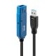 Lindy 43158 kabel USB USB 3.2 Gen 1 (3.1 Gen 1) 8 m USB A Czarny