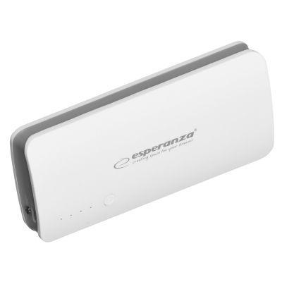 3. PowerBank Esperanza Radium EMP106WE (8000mAh; microUSB, USB 2.0; kolor biały)