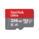 4. SANDISK ULTRA microSDXC 256GB 150MB/s + SD ADAPTER